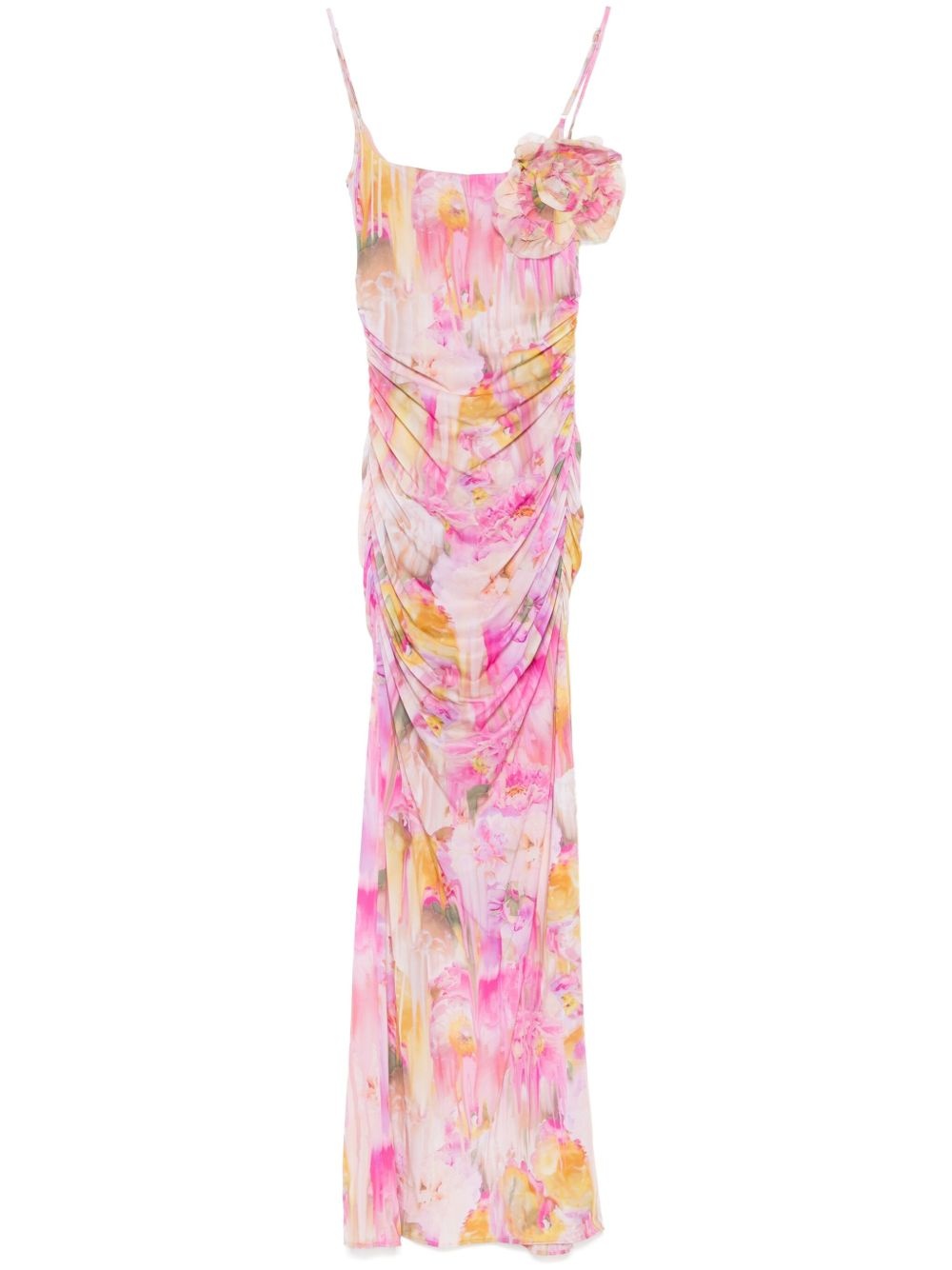 floral-print maxi dress - 1