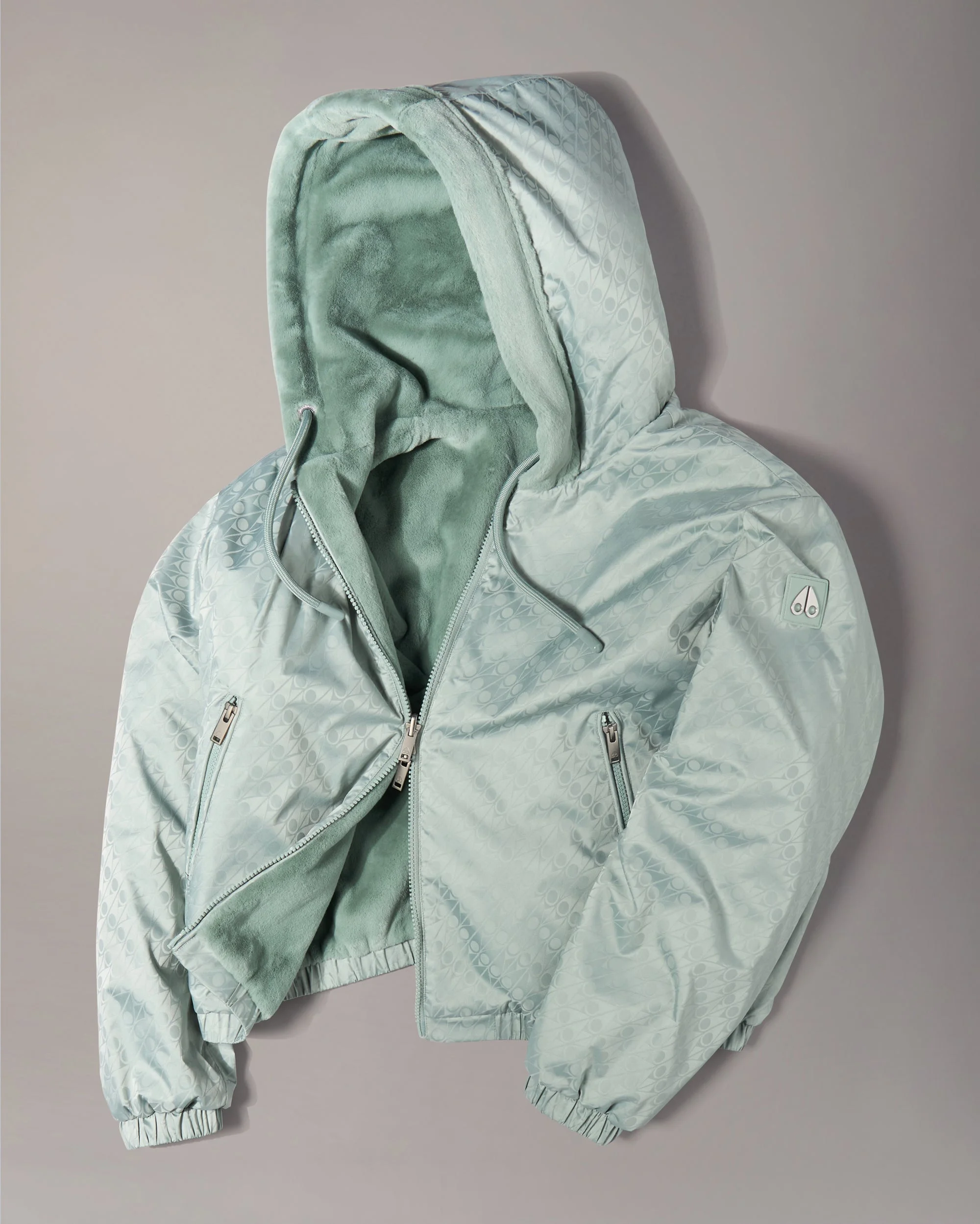 EATON BUNNY REVERSIBLE MONOGRAM HOODIE - 1