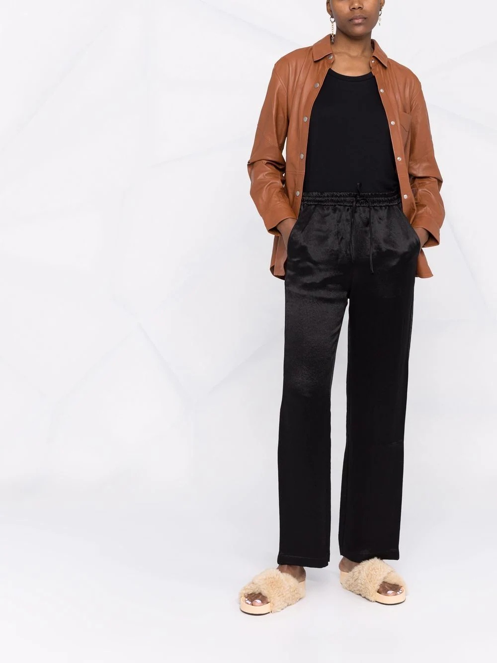 Elias satin trousers - 2