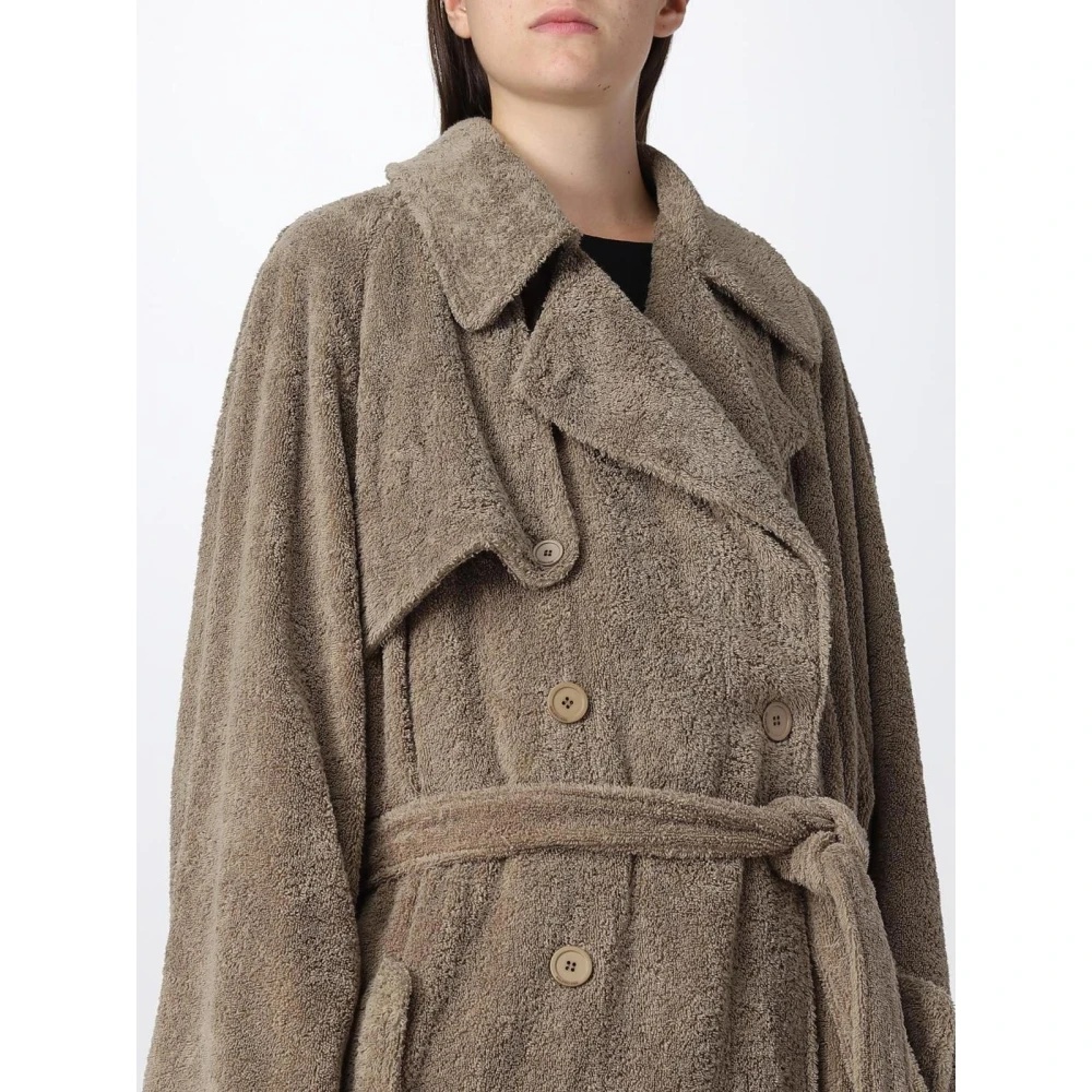 LUXURIOUS COTTON TRENCH COAT - 5