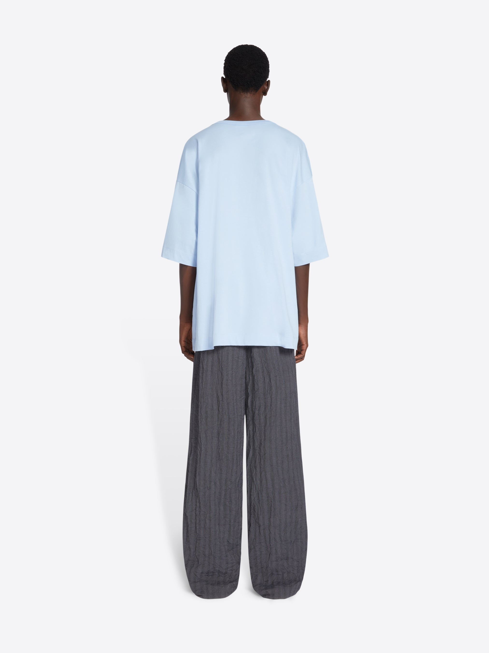 OVERSIZED COTTON TEE - 4