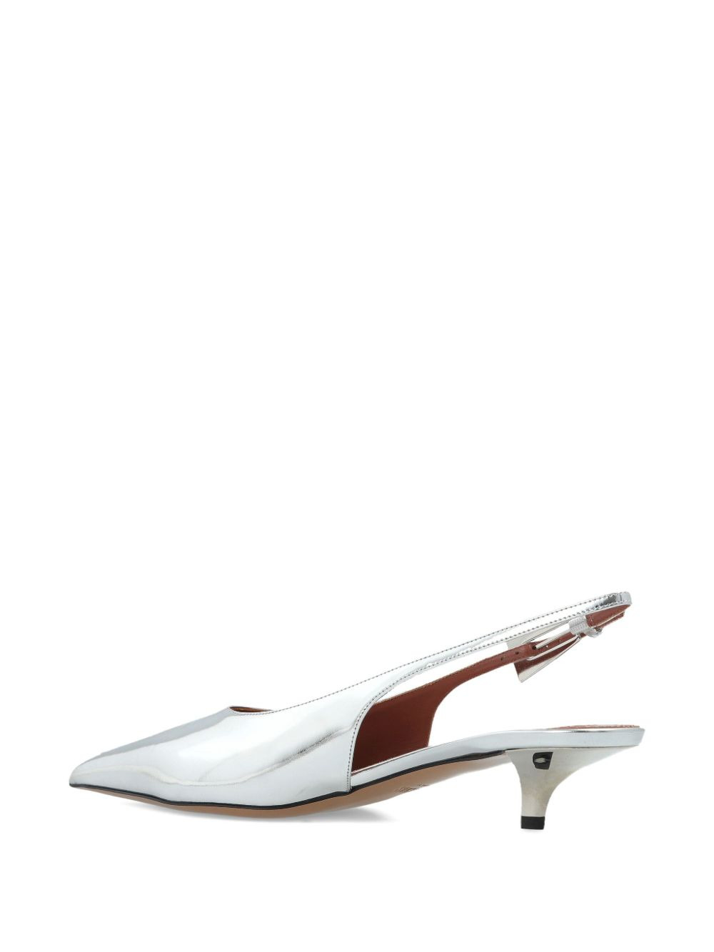 35mm slingback pointed-toe pumps - 3