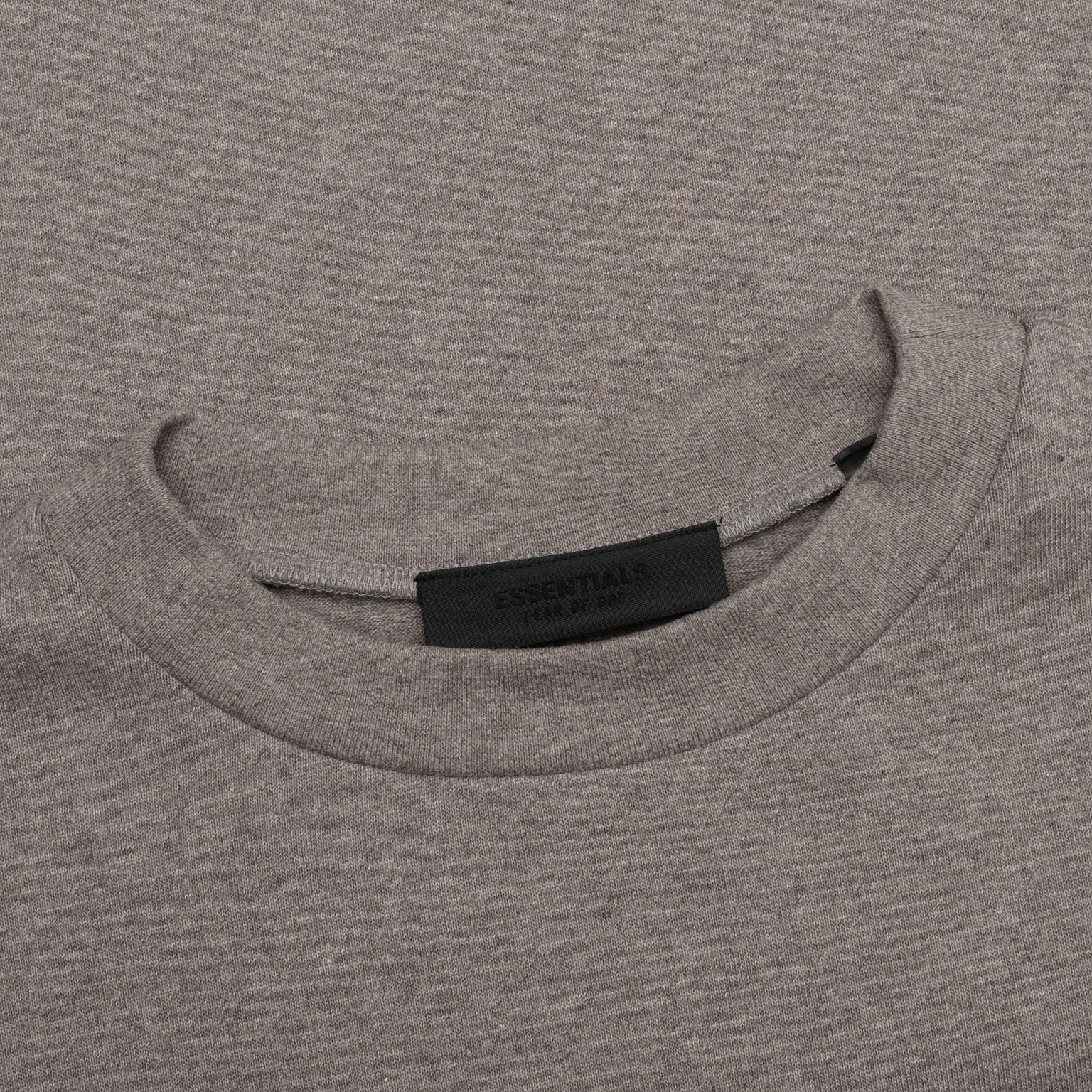 ESSENTIALS HEAVY S/S TEE - HEATHER GREY - 3