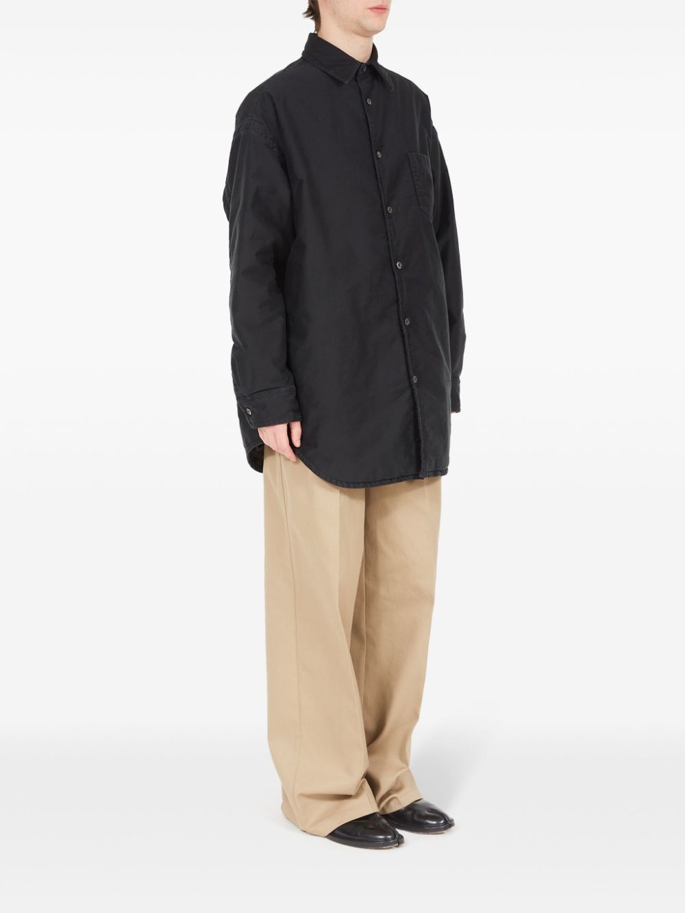 long-sleeve cotton shirt - 3
