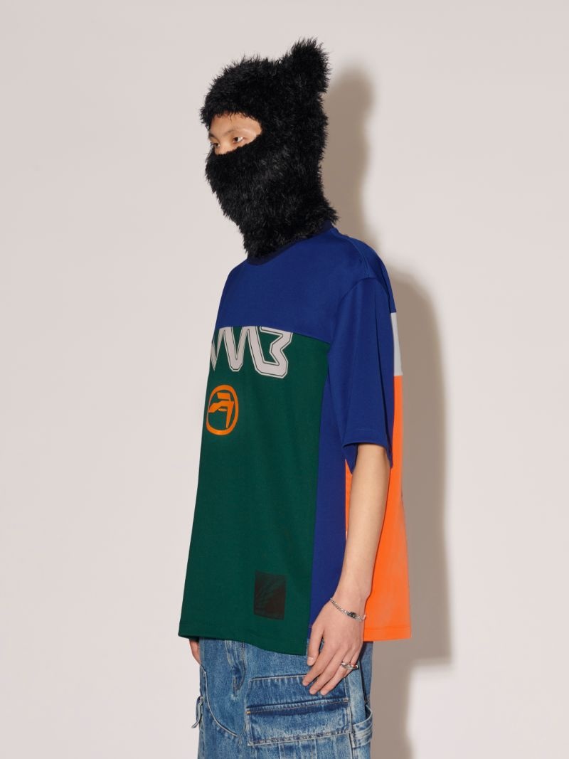 PANELLED GRAPHIC SS T-SHIRT - 7