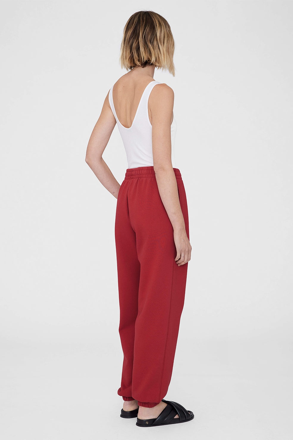 Karter Jogger - Washed Red - 3