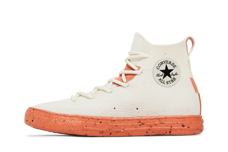 Converse Converse Renew Chuck Taylor All Star Crater Knit High 'Egret Cedar Bark' outlook