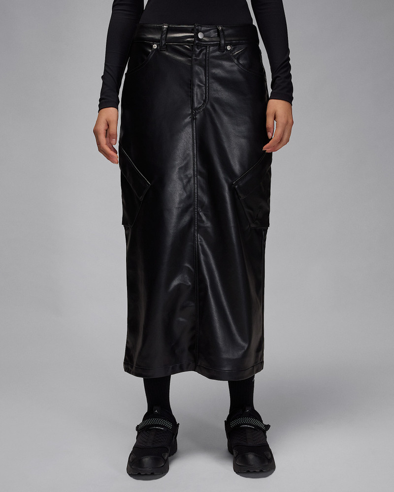 Jordan Flight Chicago Women's Faux Leather Skirt 1