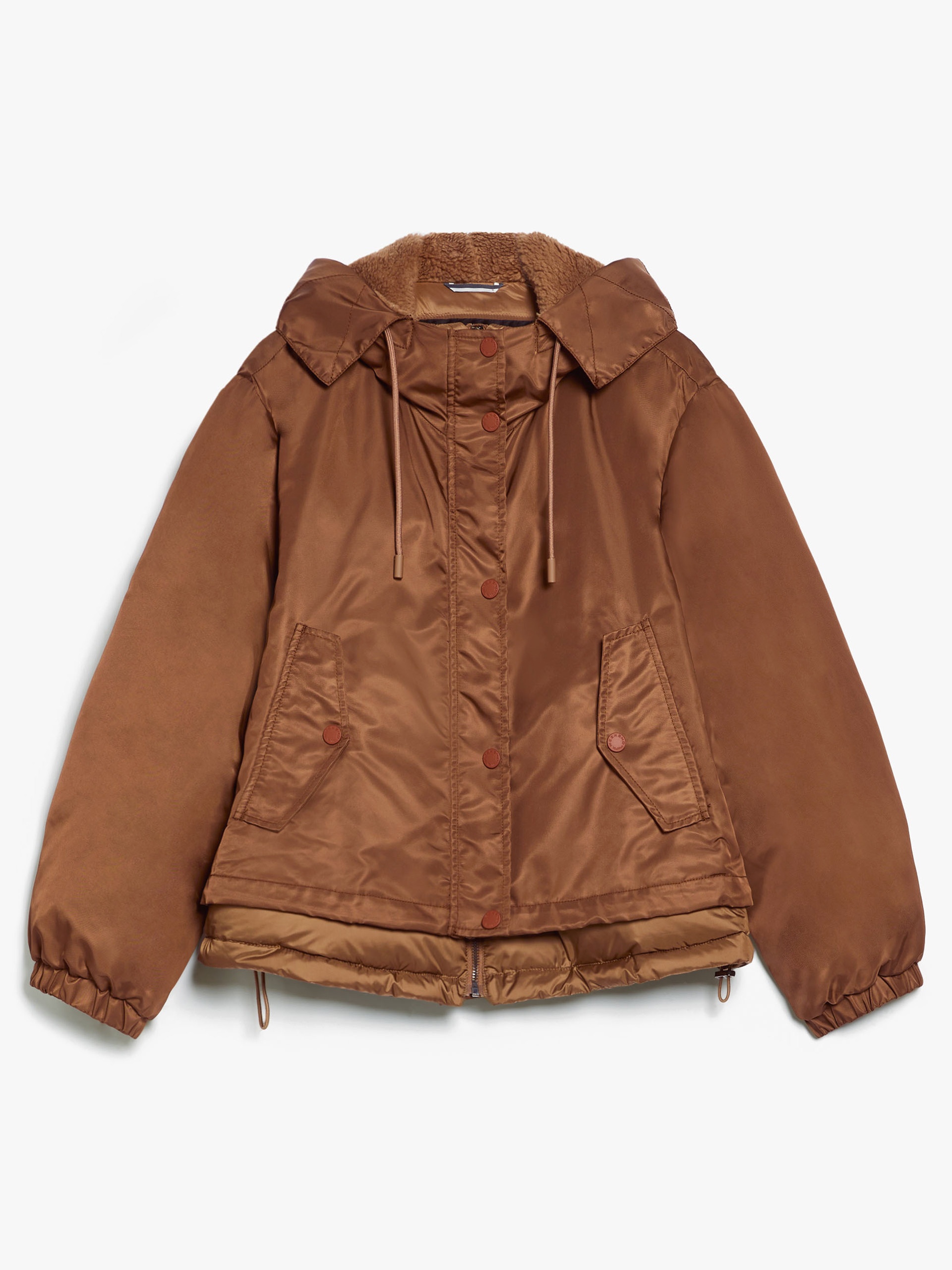 AGORA Water-repellent twill parka - 1