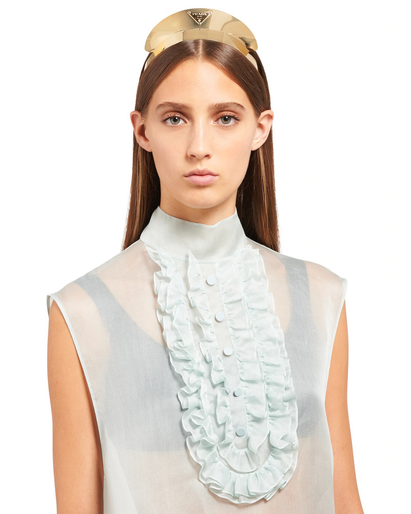 Prada Metal rigid headband outlook