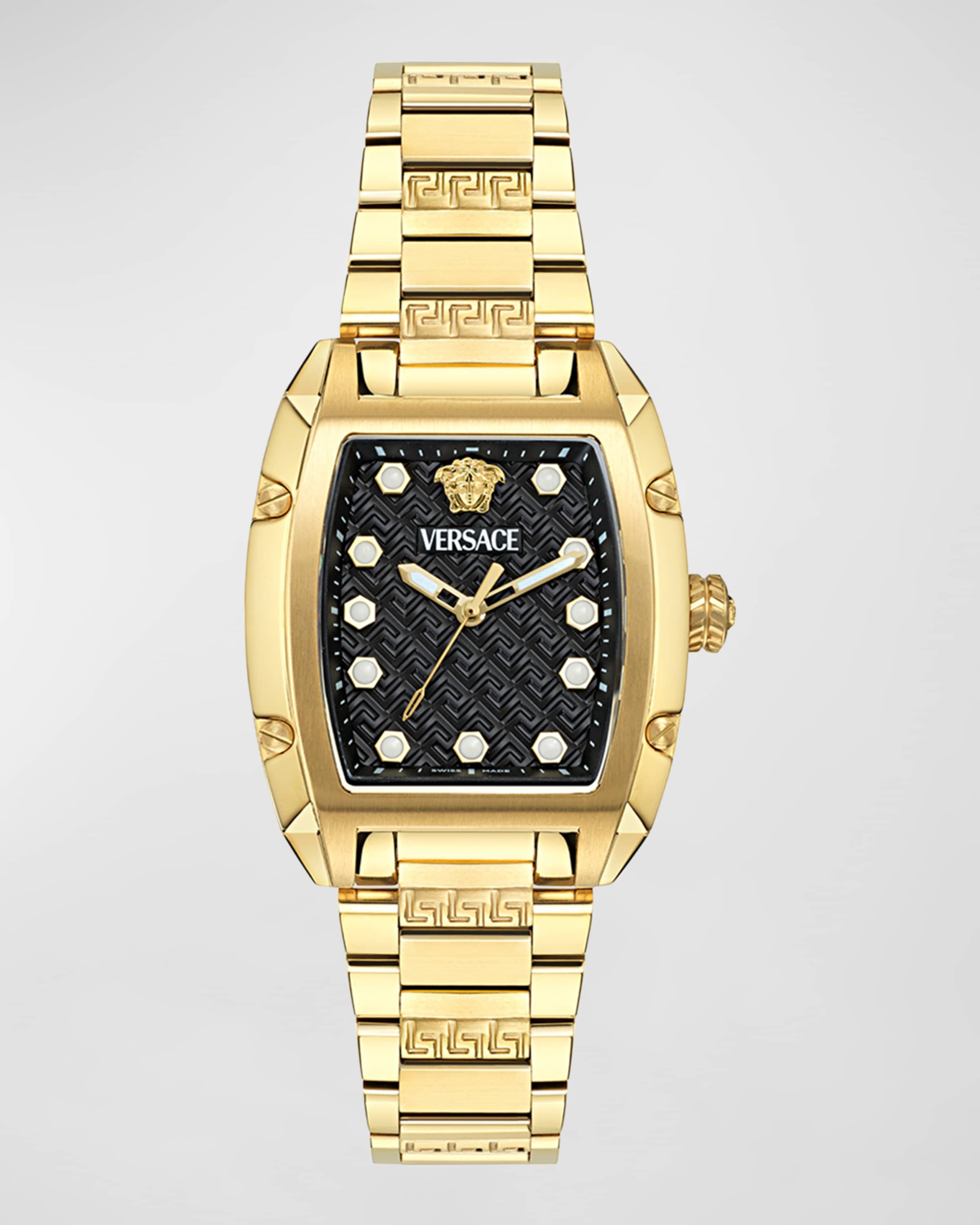 Dominus IP Yellow Gold Bracelet Watch, 44.8mm x 36mm - 1