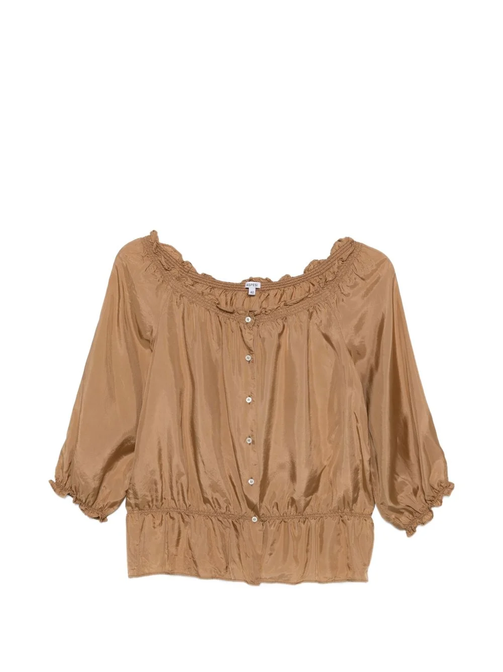 ruffled blouse - 1