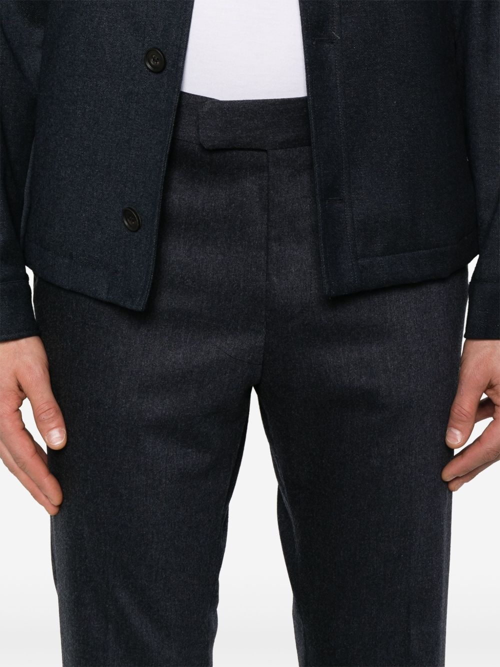 straight-leg trousers - 5