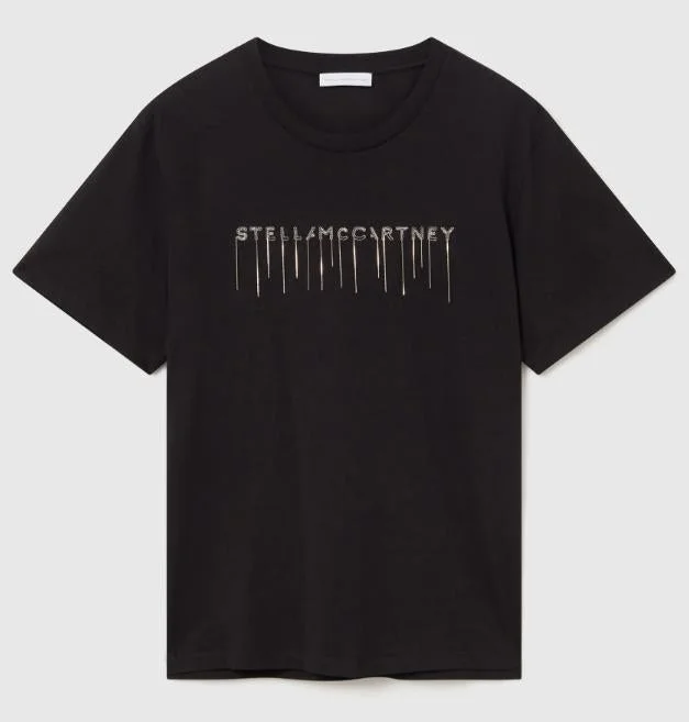 Stella McCartney Embroidered Stella Logo T-Shir - 1