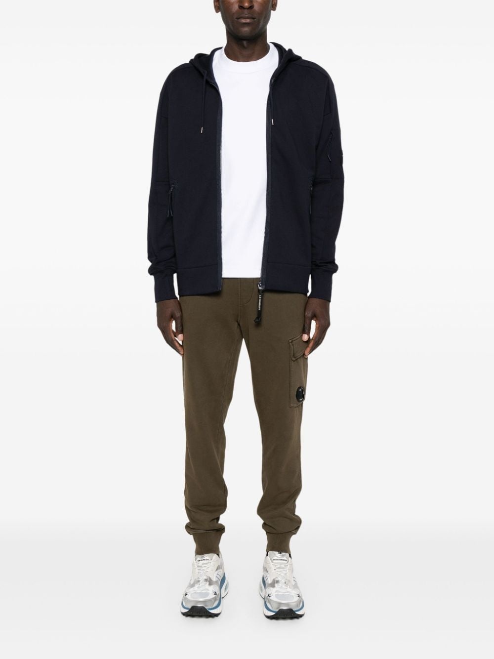 Lens-detailed cotton hoodie - 2