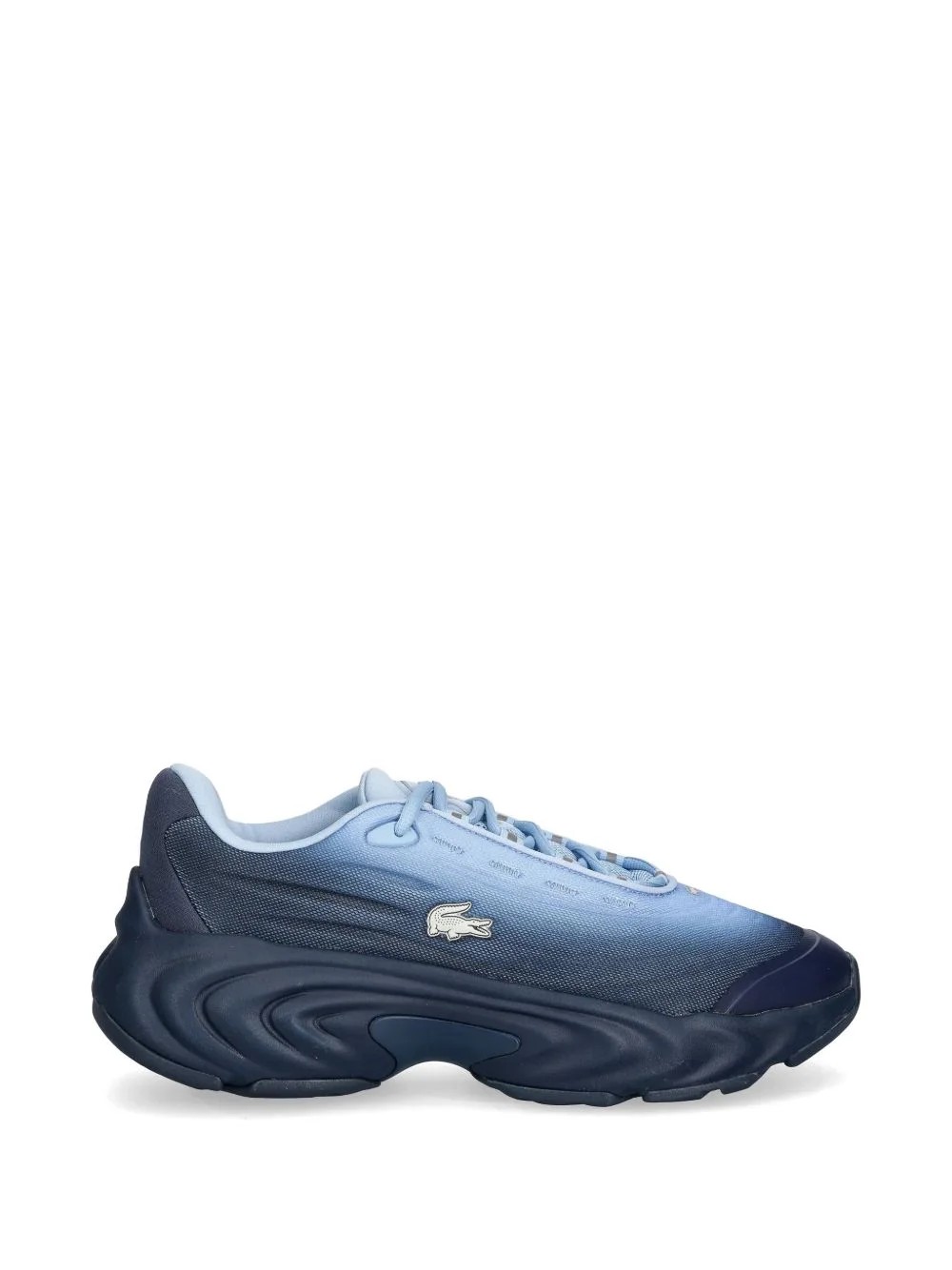 Spinor gradient-effect logo-patch sneakers - 1