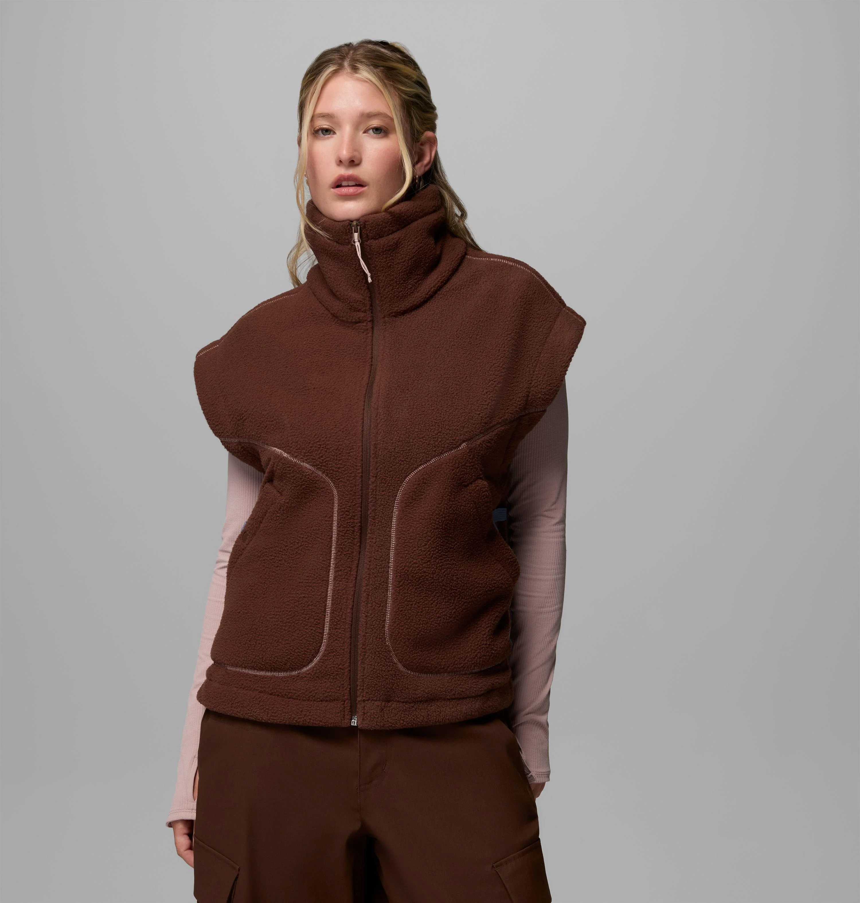 Women's Misty Moondrift MTR Fleece Relaxed Vest - 1