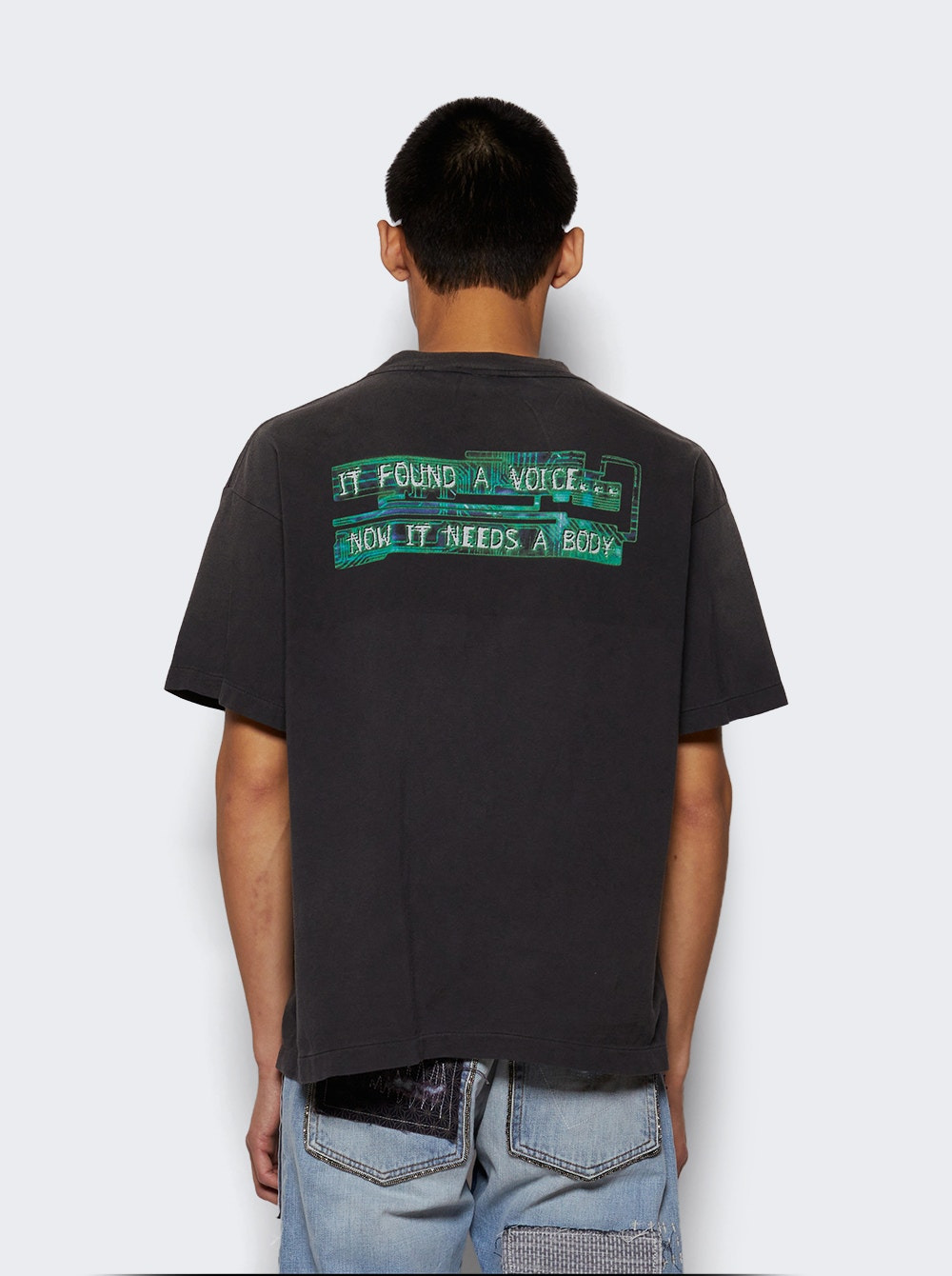 Ghost In The Shell Short Sleeve T-shirt Black - 5
