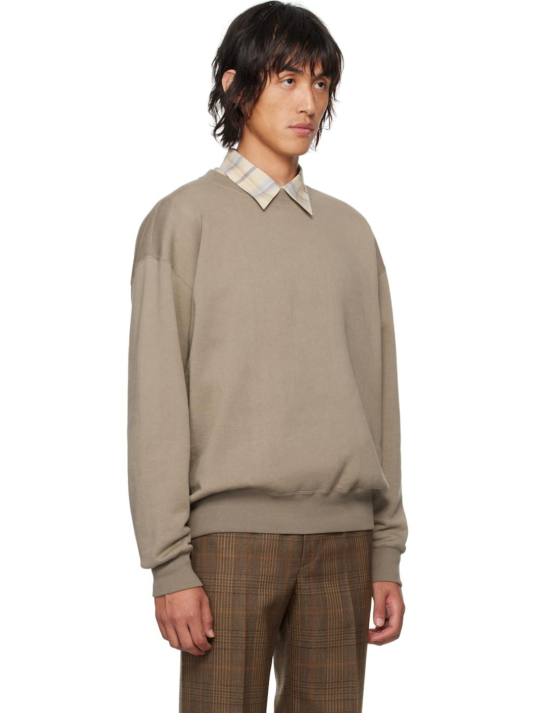 Brown Smooth Soft Sweatshirt - 2
