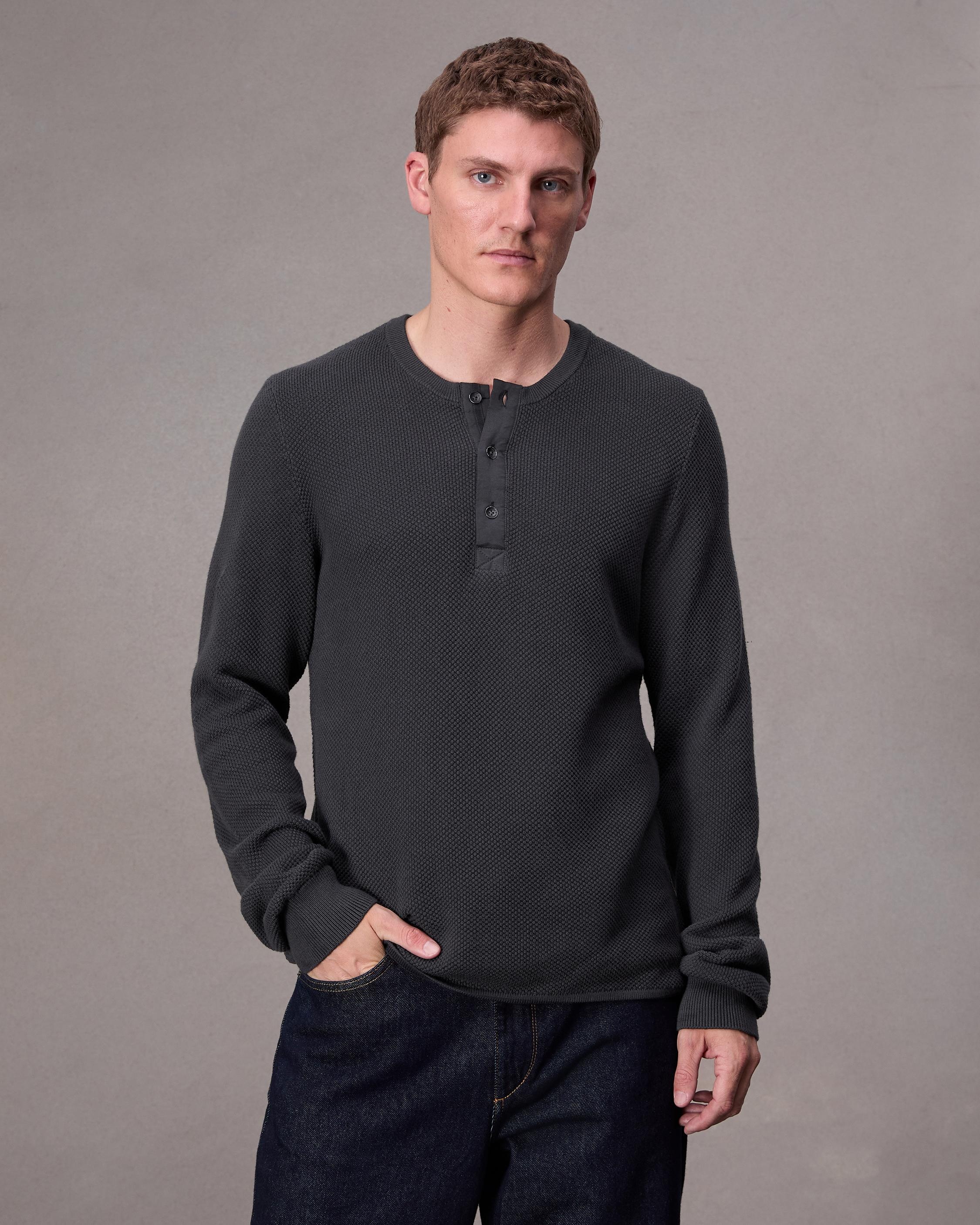 Washed Dexter Henley - 2