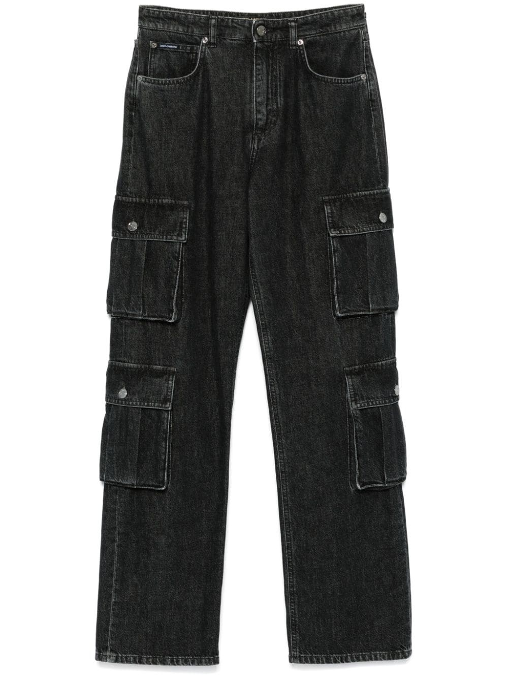 Cargo denim jeans - 1