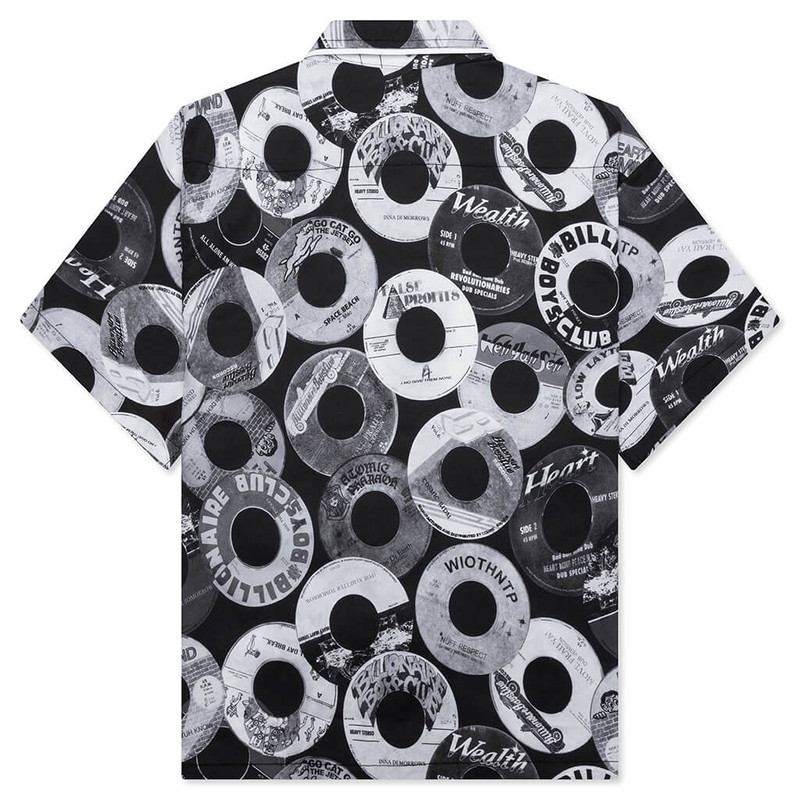 BILLIONAIRE BOYS CLUB BB BEATS S/S WOVEN (CROPPED) - BLACK outlook