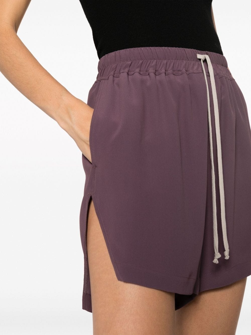 contrasting-drawstring boxer shorts - 9