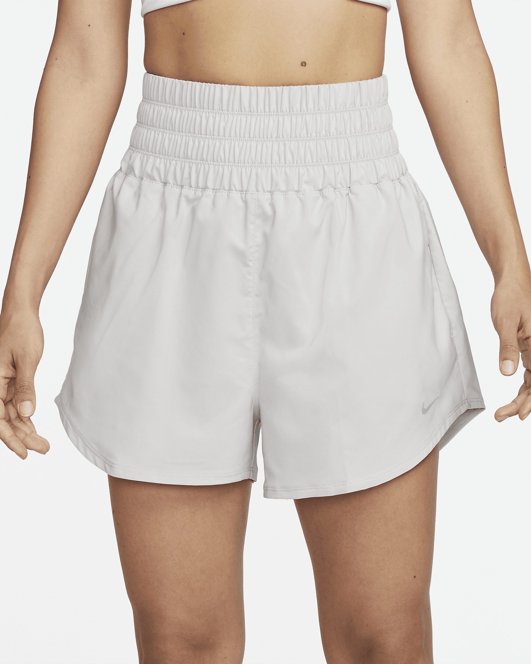 Nike One Women's Dri-FIT Ultra High-Waisted 3" Brief-Lined Shorts - 2