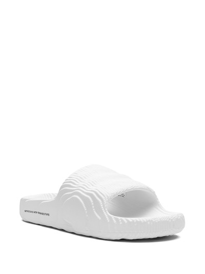 adidas Adilette 22 "Crystal White" sneakers outlook