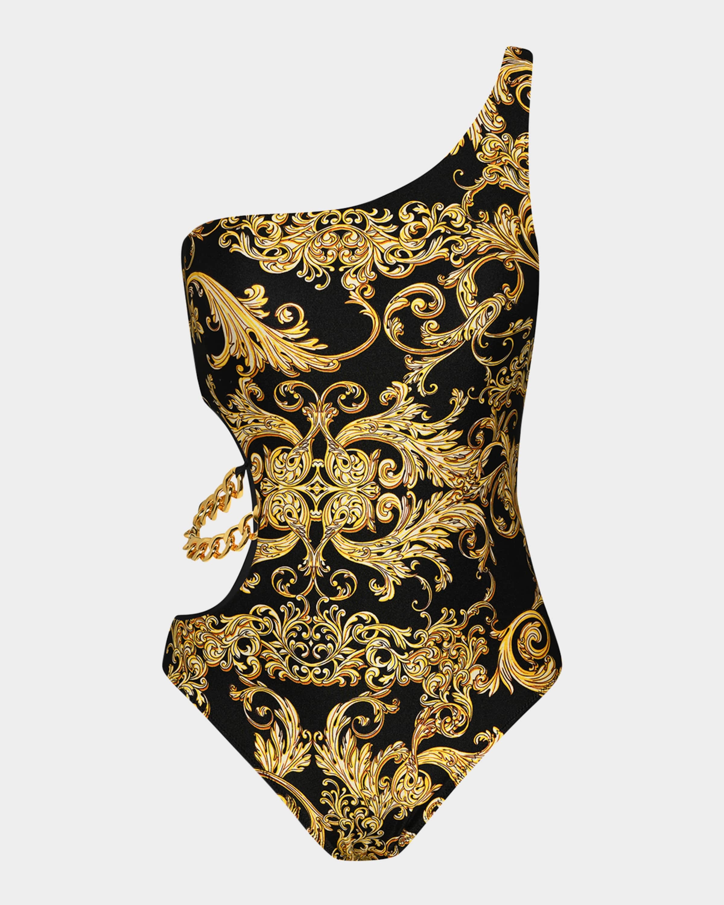 Baroque Ava Asymmetric Cutout One-Piece Swimsuit - 2