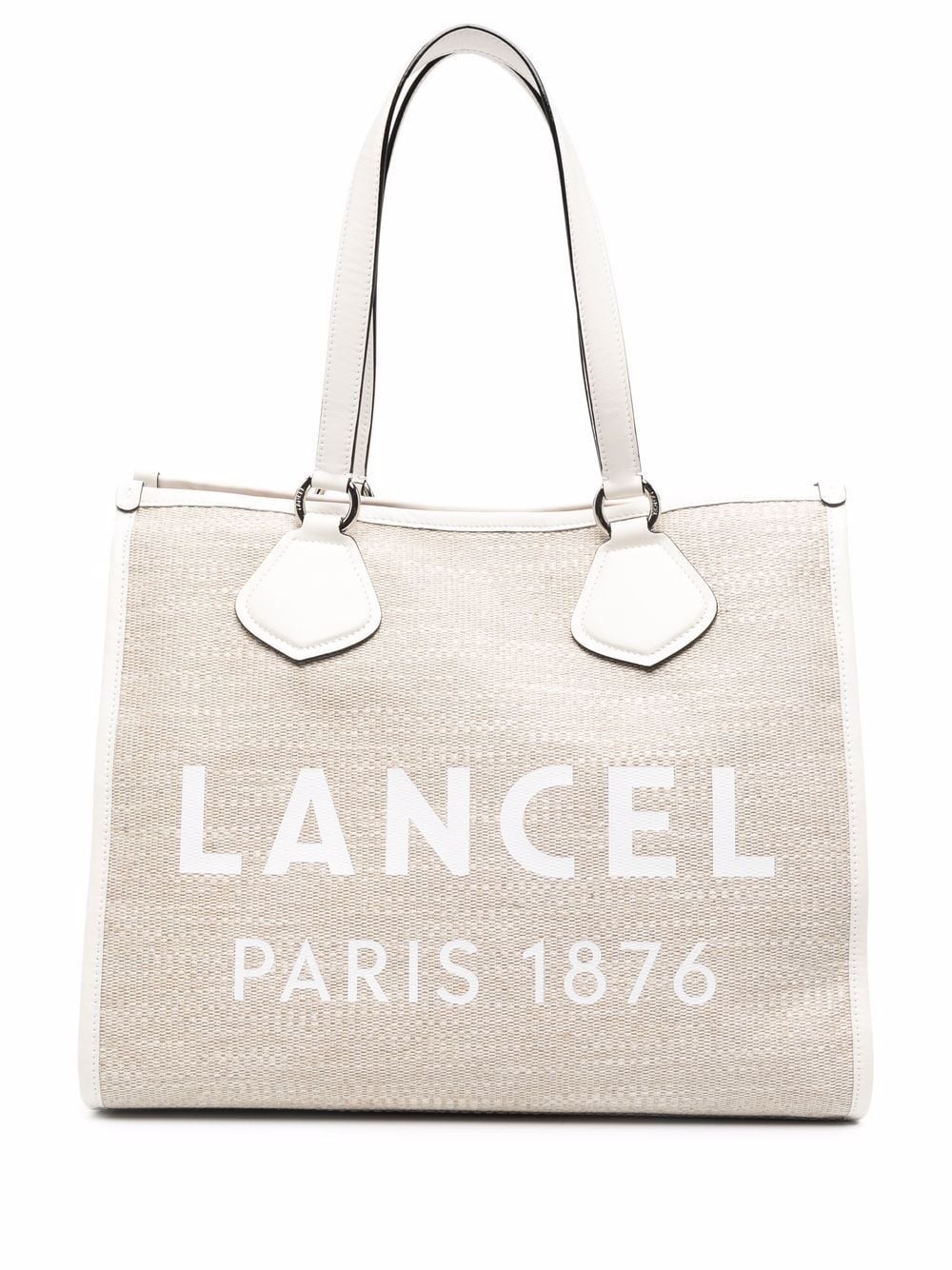 logo-print tote bag - 1