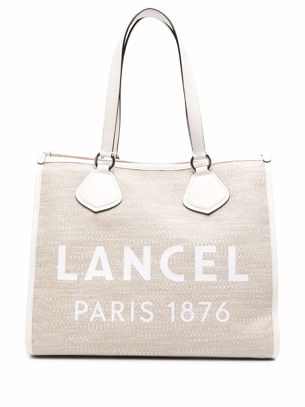 logo-print tote bag - 1