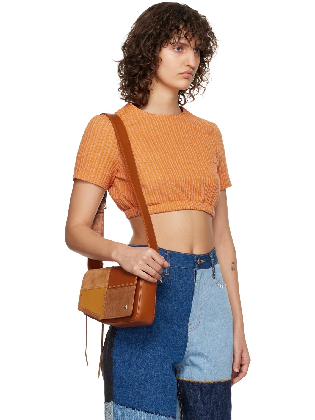 Orange Flut T-Shirt - 2