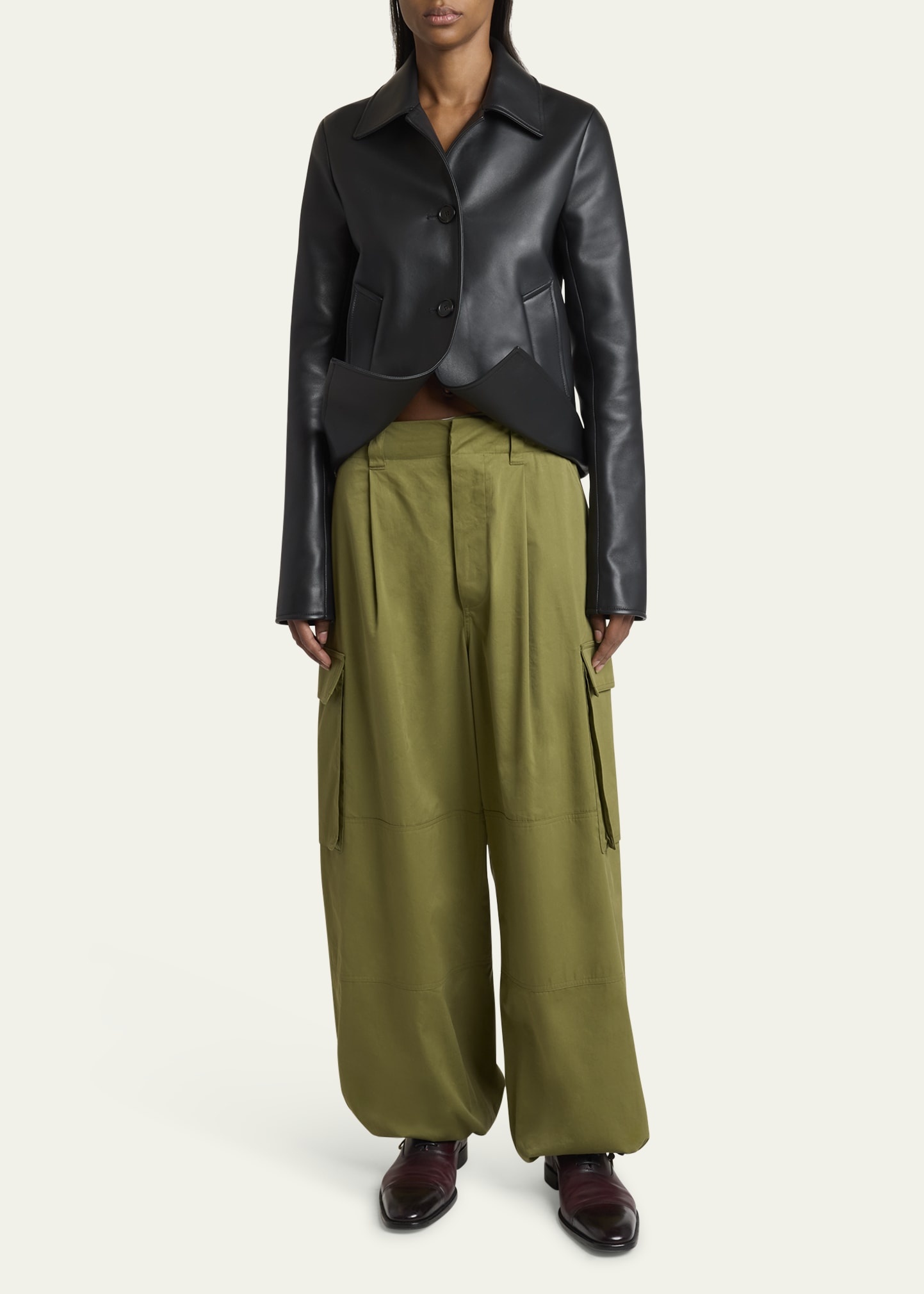 Cargo Baggy Trousers - 2