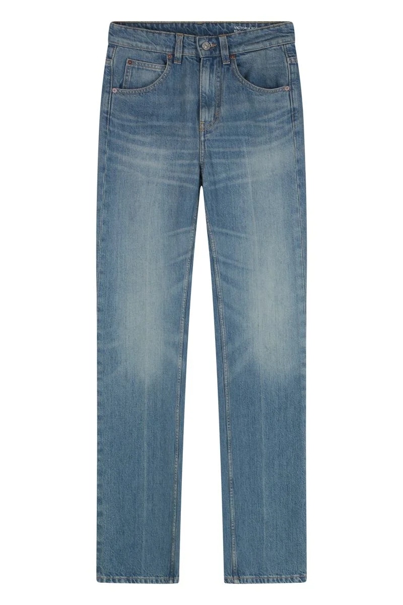 Victoria Beckham Julia Straight Fit Jeans - 1