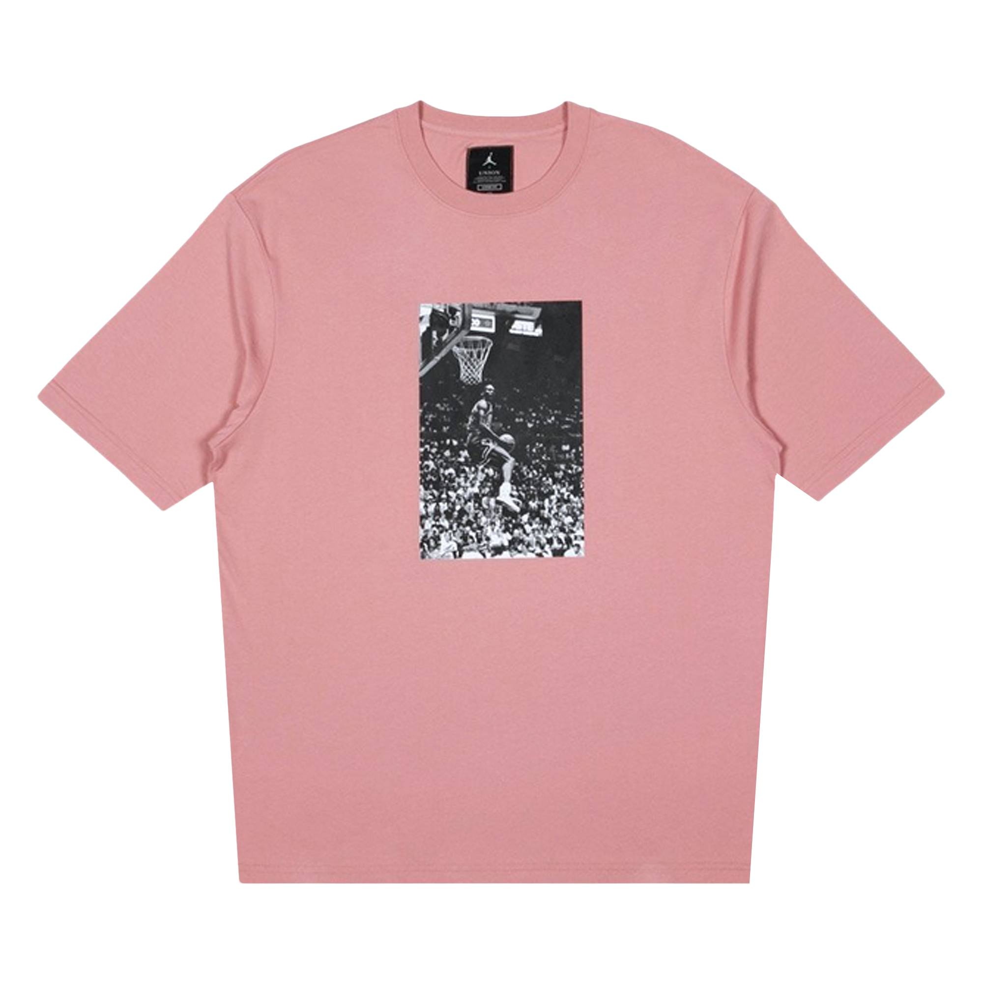 Air Jordan x Union LA Reverse Dunk T-Shirt 'Rust Pink' - 1