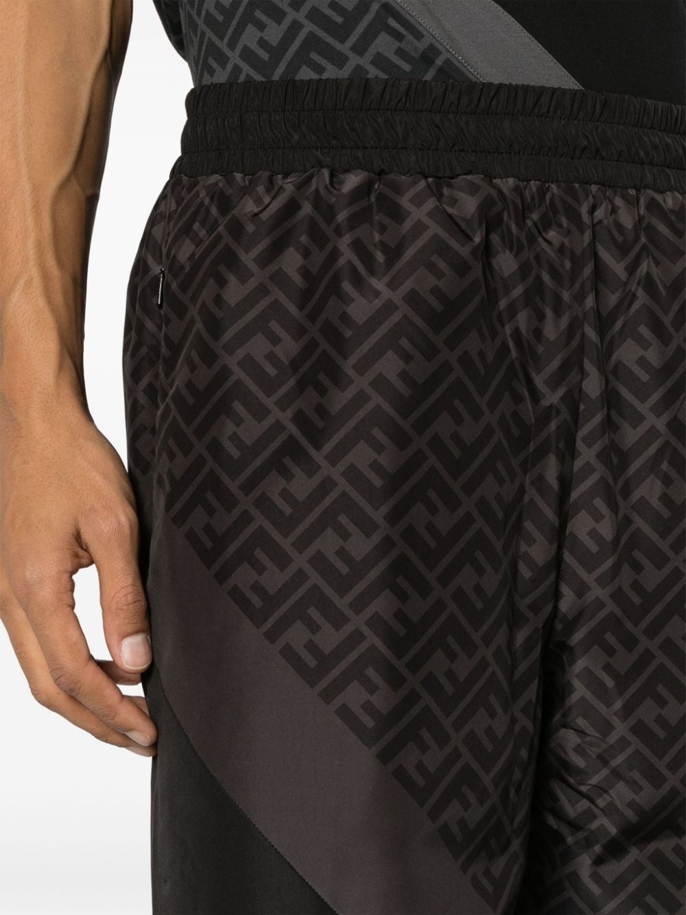 FF-pattern tapered-leg track pants - 5