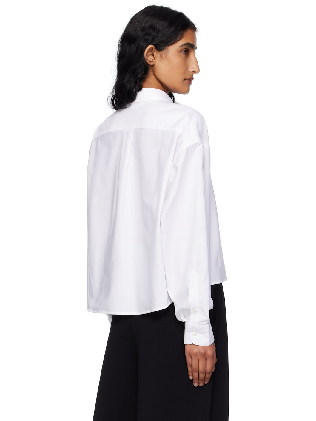White Sophia Button Down Shirt - 3