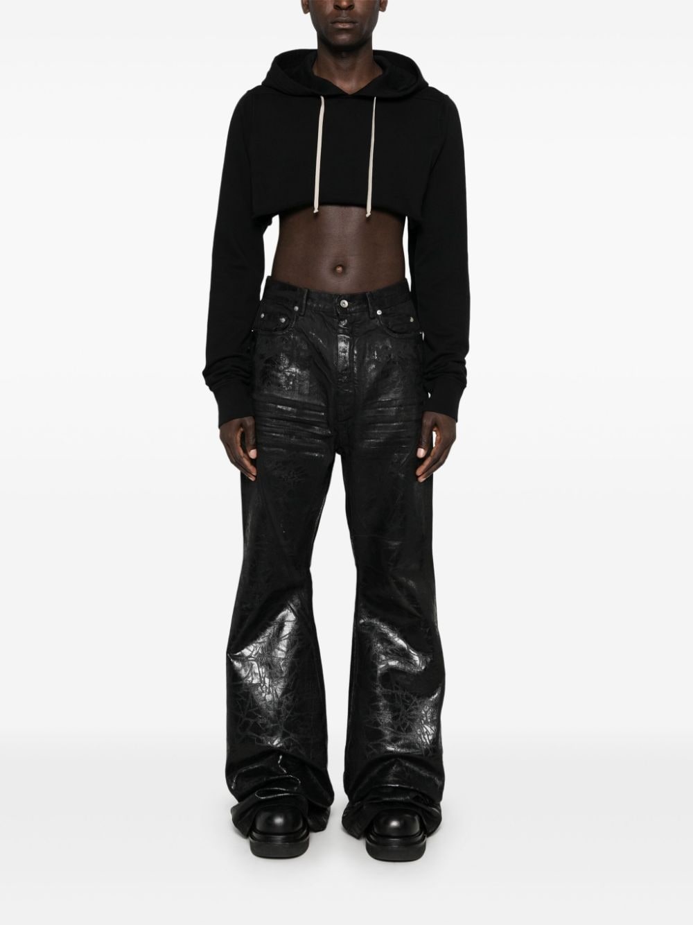 cropped hoodie - 2