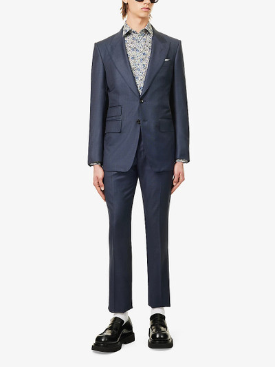 Paul Smith Floral-print slim-fit cotton shirt outlook