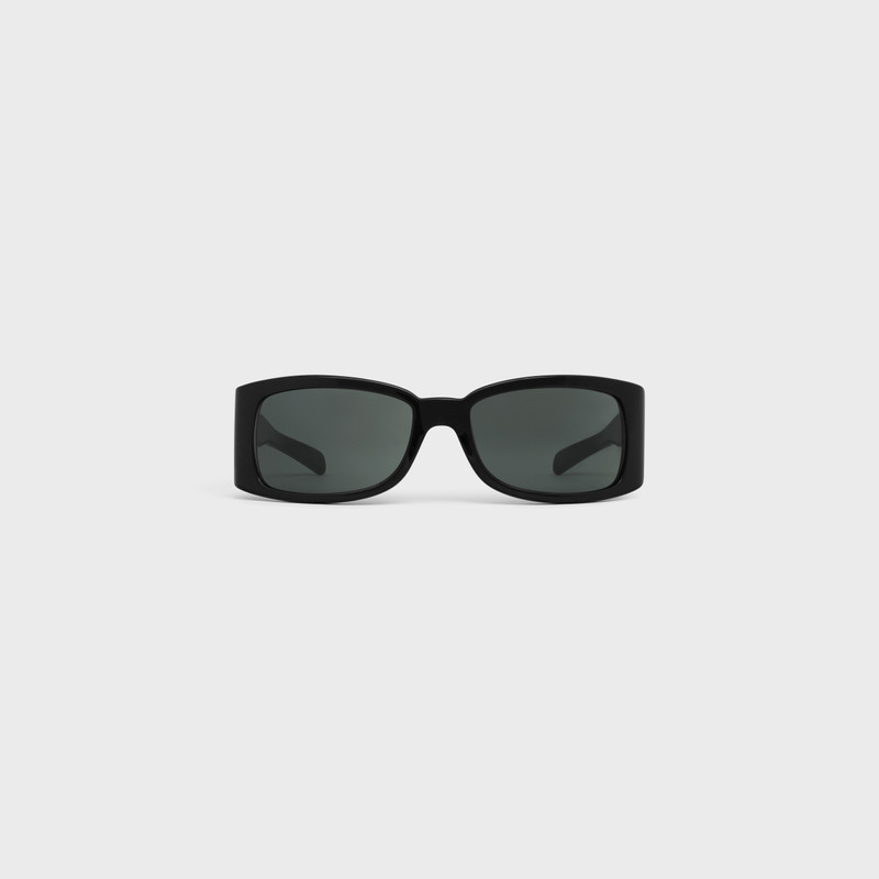 CL40290U Black Frame 54 Sunglasses in Acetate - 1
