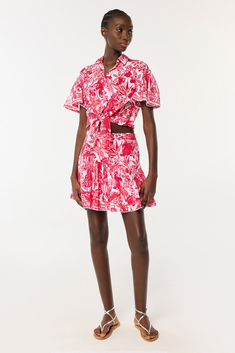 Mini Skirt Chantal - Pink Jengel - 3