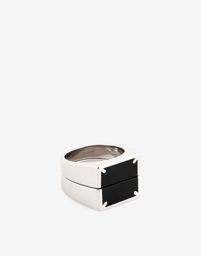 Maison Margiela Two stackable rings outlook