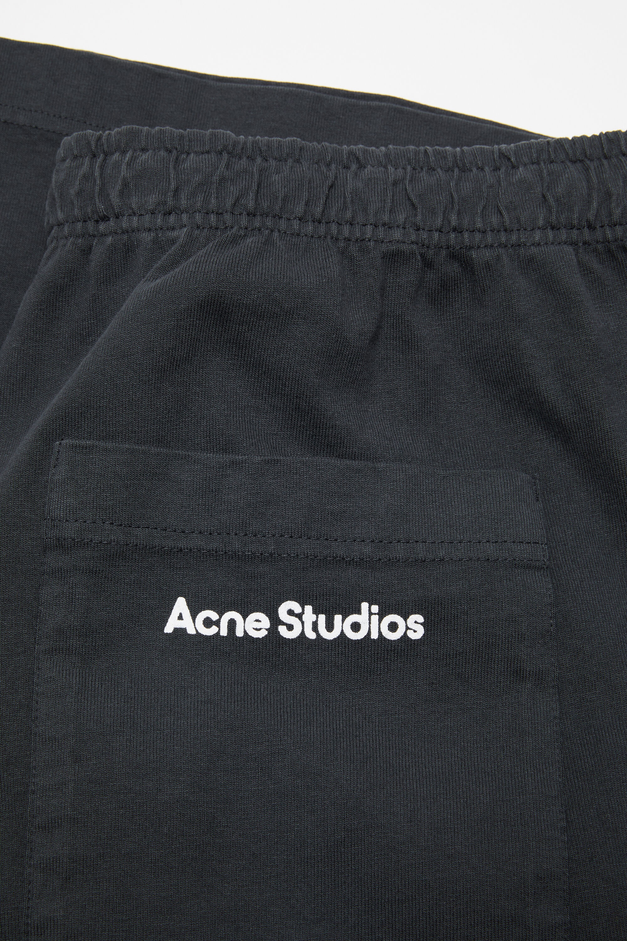 Jersey shorts logo stamp - Black - 6