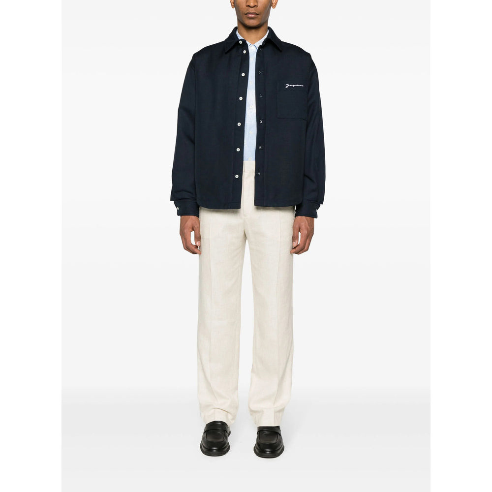 Jacquemus Blue Jackets - Shirt Jackets Men - 3