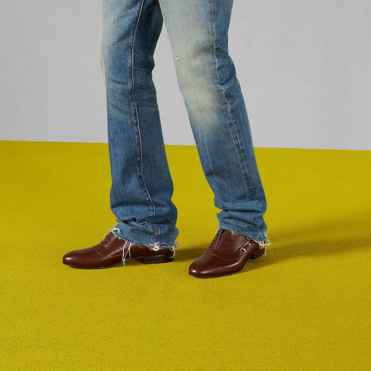 Men's lace-up shoe with Horsebit - 3