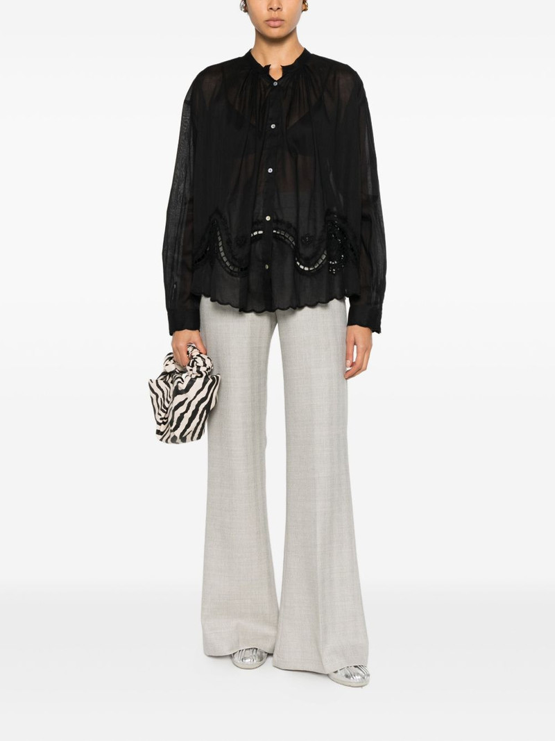forte_forte eyelet embroidered shirt outlook