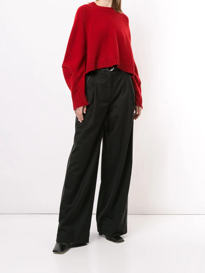 Proenza Schouler cropped high-neck jumper outlook