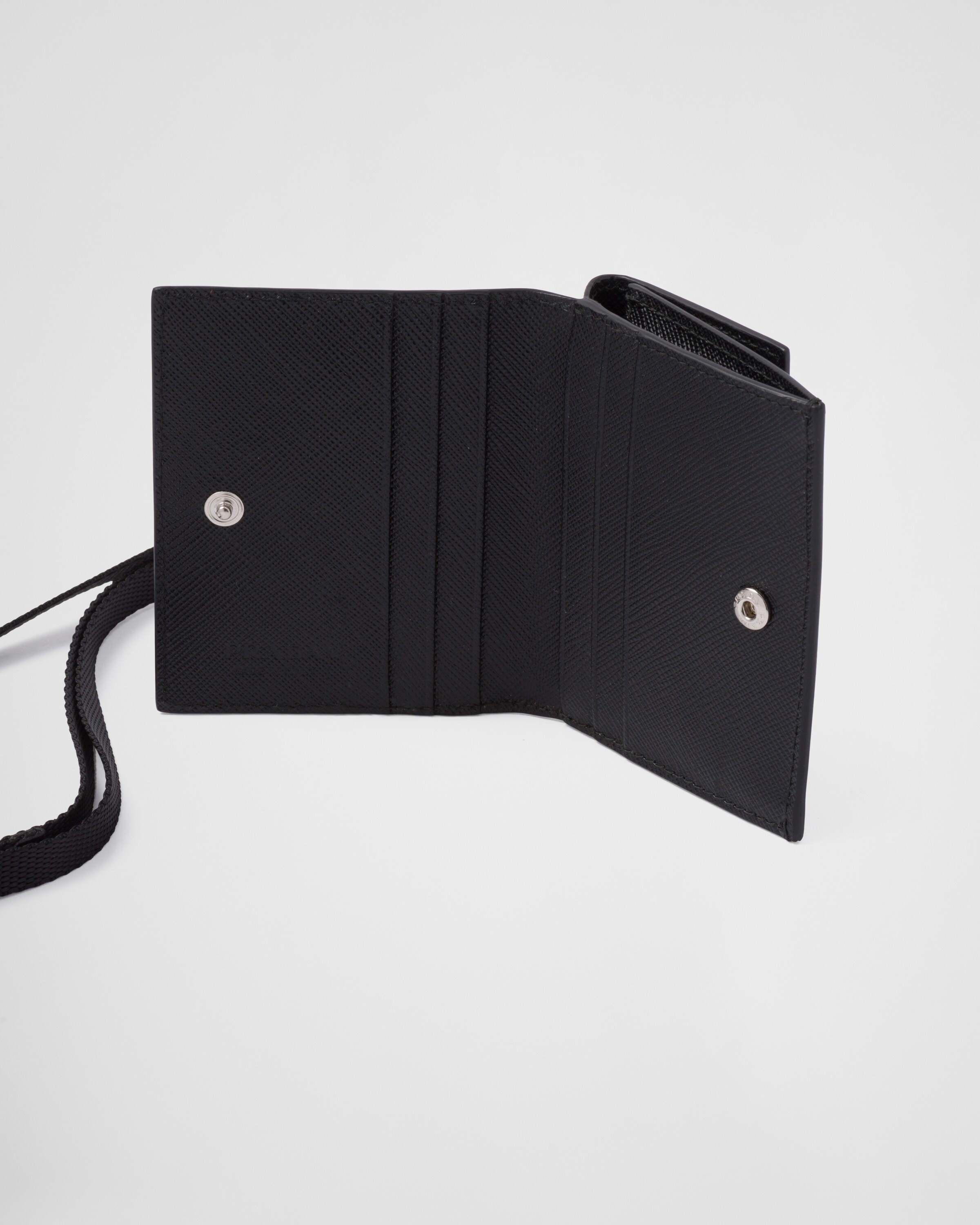 Saffiano leather card holder - 4