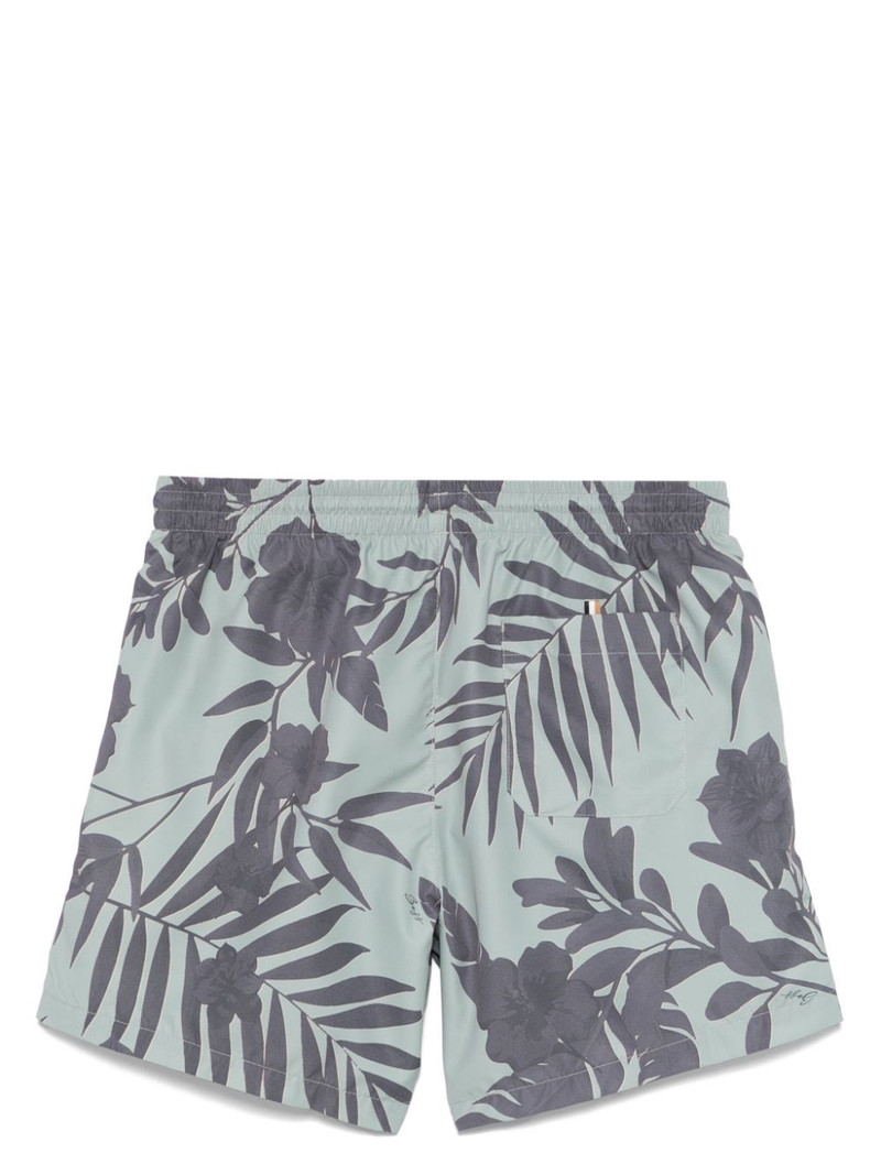 BOSS seasonal-print swim shorts outlook